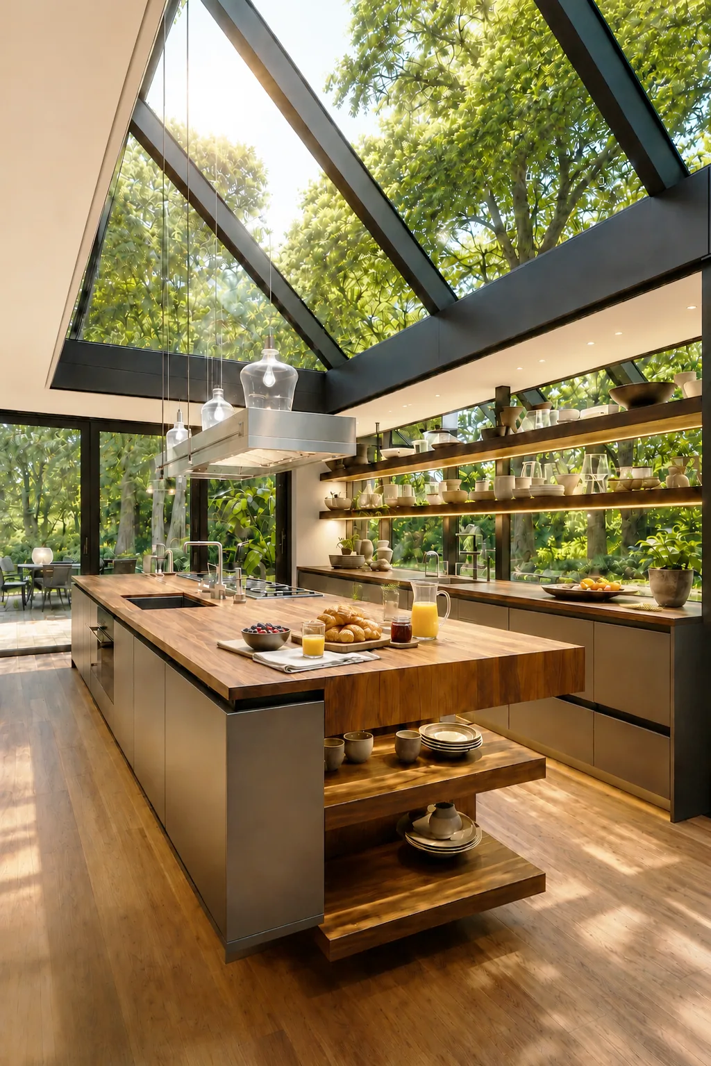 Morning — A kitchen that follows the sun.